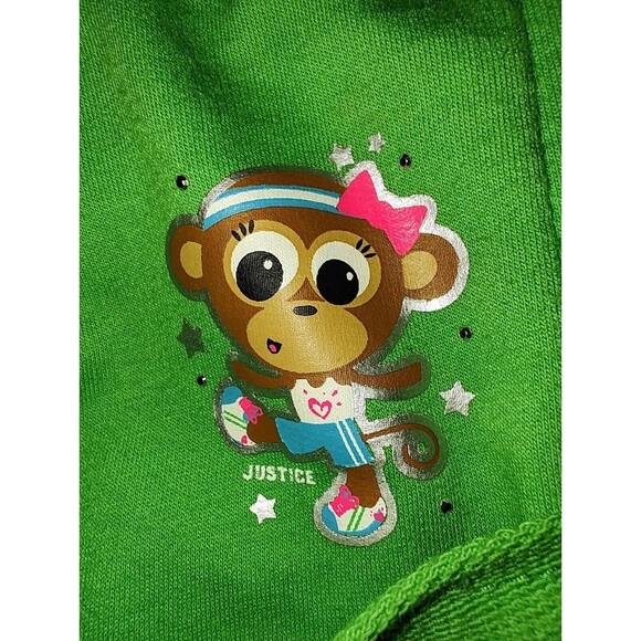 Build A Bear Clothing Green Shorts Justice Monkey Clothes Bab Authentic - Picture 2 of 5